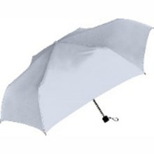  晴雨兼用 無地ブラックコーティング折傘 60センチ (423-007)
