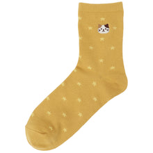  Fuku Fuku Nyanko星柄クルーソックス【3足税込1100円】
