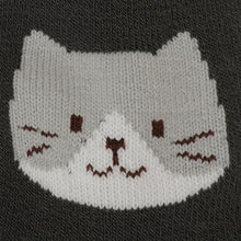  Fuku Fuku Nyanko発熱パイルロークルーソックス【3足税込1100円】
