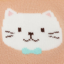  Fuku Fuku Nyanko発熱パイルロークルーソックス【3足税込1100円】
