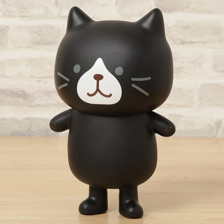 【蔵出し超レア商品✨】ふくふくにゃんこ クロ助BIGソフビフィギュア
