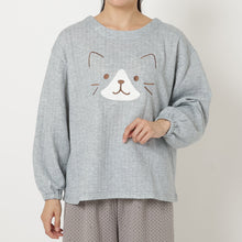  Fuku Fuku Nyankoソフトキルト長袖パジャマ

