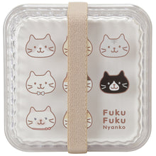  Fuku Fuku Nyankoフェイス2段ランチボックス
