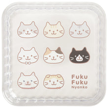  Fuku Fuku Nyankoフェイス2段ランチボックス
