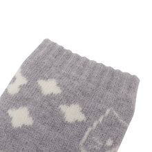  Fuku Fuku Nyanko裏起毛総柄ソックス【3足税込1100円】

