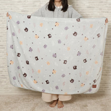  Fuku Fuku NyankoフランネルブランケットL
