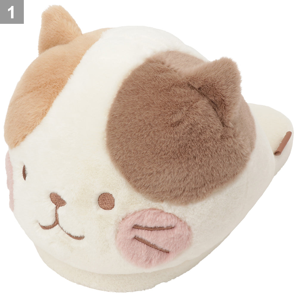 Fuku Fuku Nyankoほっぺまんまるスリッパ