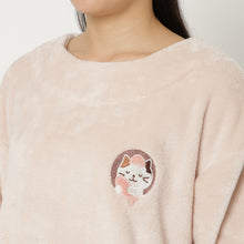  Fuku Fuku Nyankoフランネル被り長袖パジャマ
