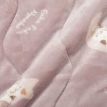  Fuku Fuku Nyankoフランネル敷きパッド ダブルサイズ【WEB限定】
