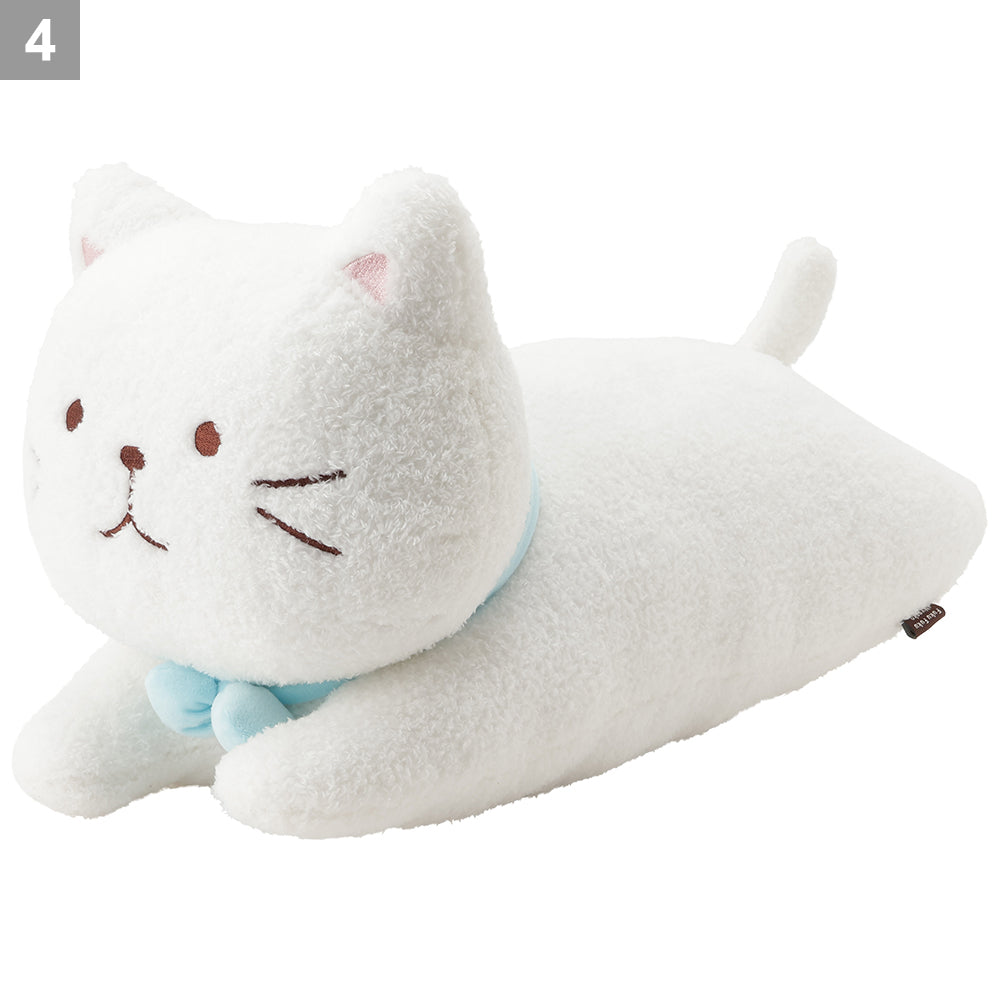 ふくふくにゃんこ ぽわぽわねそべりクッション