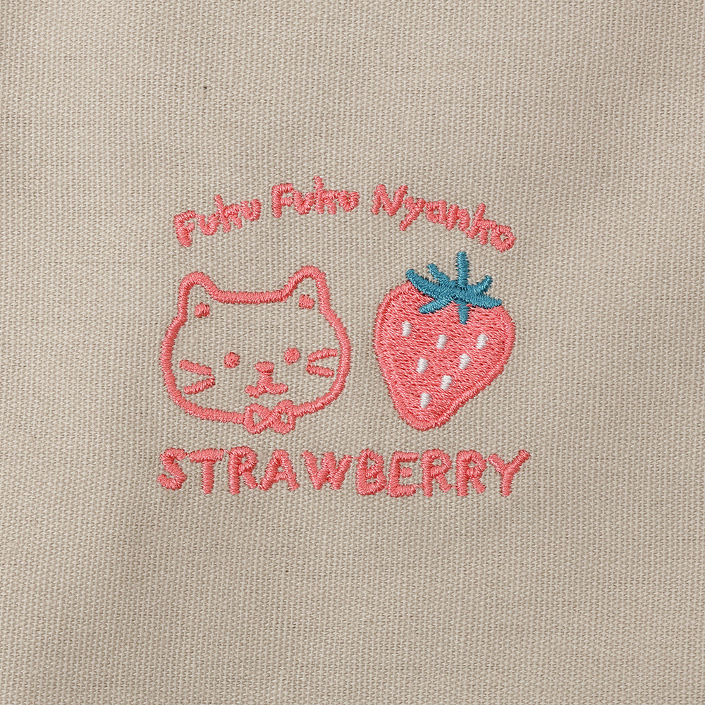 Fuku Fuku Nyankoいちご巾着ポーチ – HAPiNS online shop
