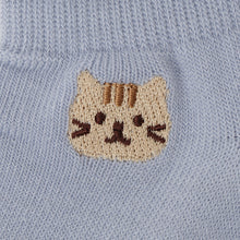  Fuku Fuku Nyanko刺繍メロウスニーカーソックス
