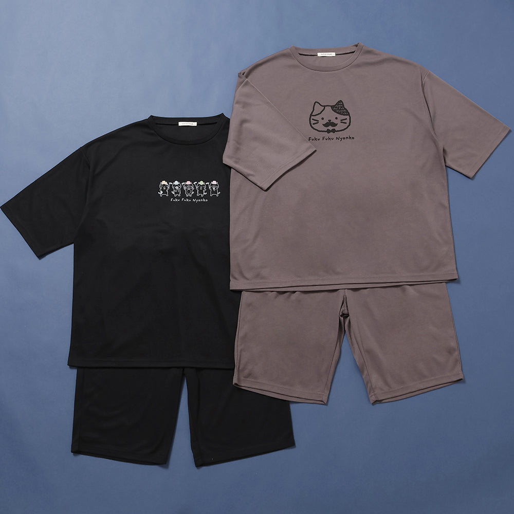 ふくふくにゃんこ ひげにゃんこゆるっとパジャマ – HAPiNS online shop