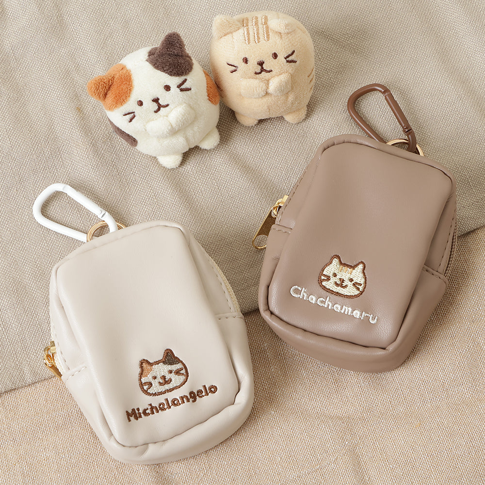 メール便配送】NEKONOBA ネコノバ 収納ポーチ付きエコバッグ