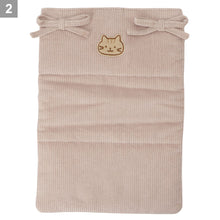  ふくふくにゃんこ コーデュロイパソコンケース
