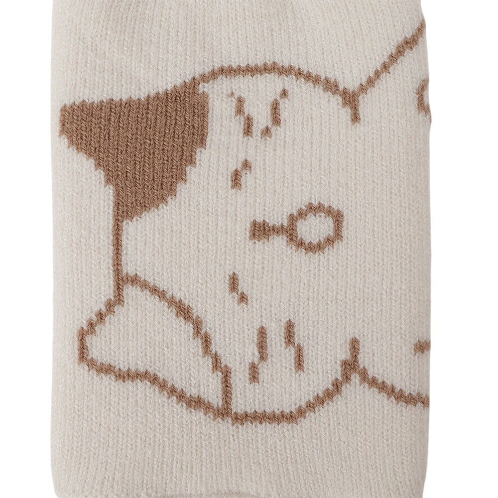 ふくふくにゃんこ ショート裏起毛ソックス – HAPiNS online shop
