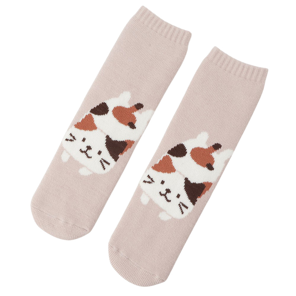 ふくふくにゃんこ 全身裏起毛ソックス – HAPiNS online shop