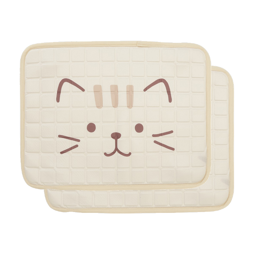 2点セット】ふくふくにゃんこ 接触冷感冷えぷるパッド【セット購入