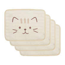  【4点セット】ふくふくにゃんこ 接触冷感冷えぷるパッド【セット購入】
