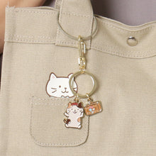  Fuku Fuku Nyankoミケランジェロおでかけキーリング

