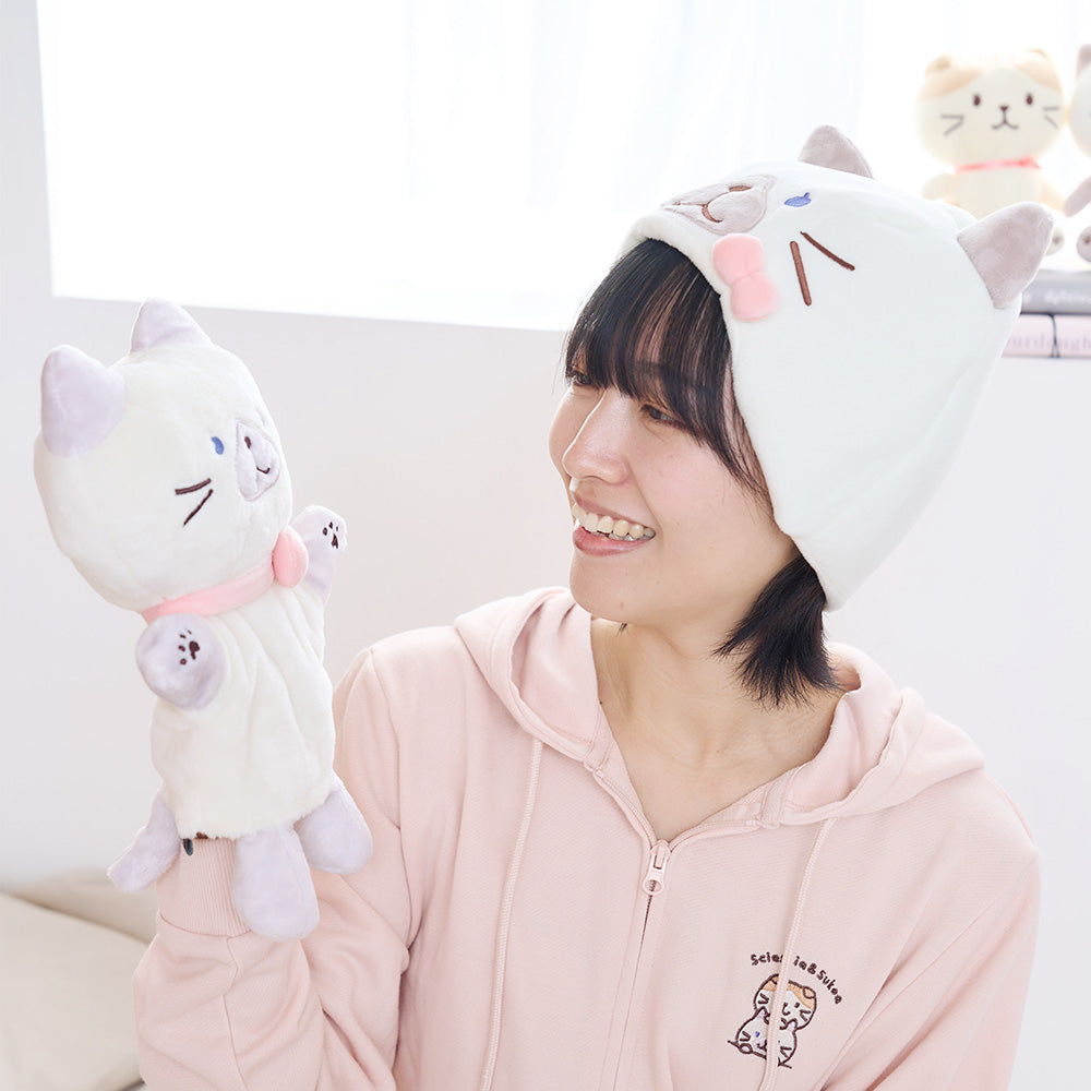 ふくふくにゃんこ にゃんにゃんパペット – HAPiNS online shop