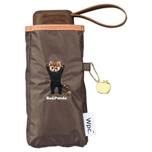  晴雨兼用 折りたたみ傘 完全遮光 アニマル刺繍 mini ( 801-17073-102) Wpc.
