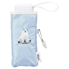  晴雨兼用 折りたたみ傘 完全遮光 アニマル刺繍 mini ( 801-17073-102) Wpc.
