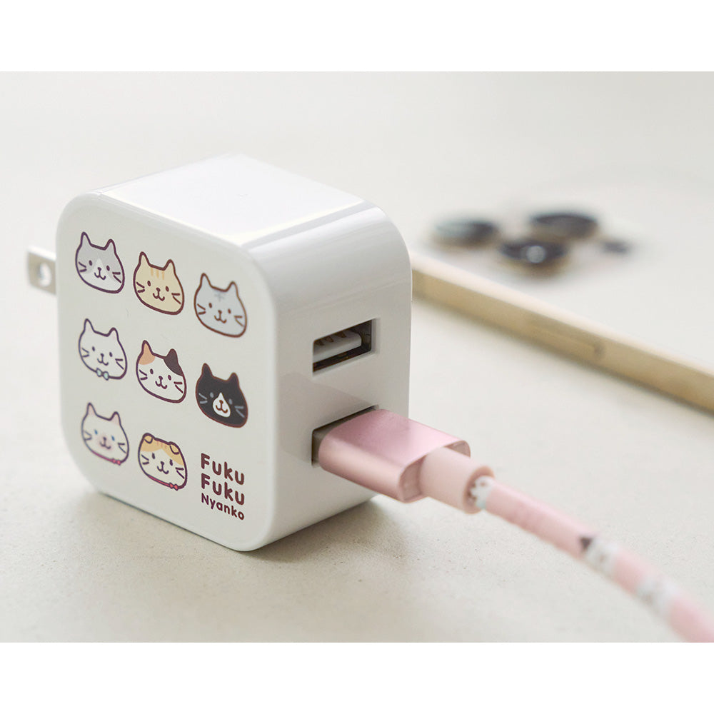 にゃんにゃんにゃんこ　充電器 な | 5000mAh リチウム充電器 ワイヤレス 対応 MagSafe にゃんこ大戦争 その他