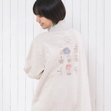  Fuku Fuku Nyankoのんびりスウェットジップワンピース
