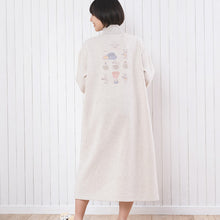  Fuku Fuku Nyankoのんびりスウェットジップワンピース
