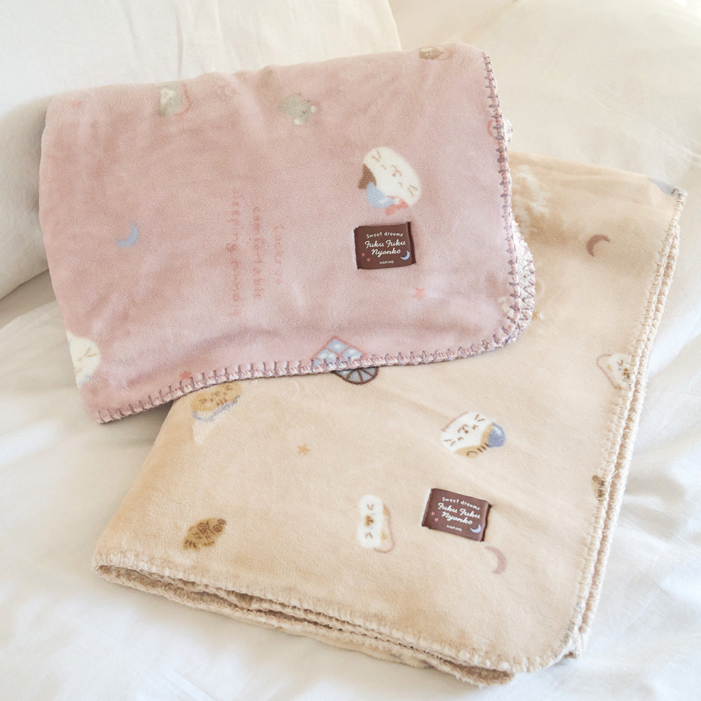 Fuku Fuku NyankoフランネルブランケットL – HAPiNS online shop