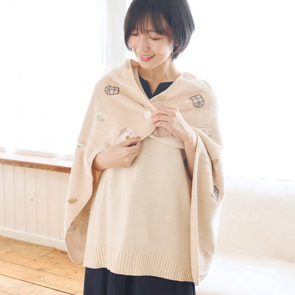 ふくふくにゃんこ フランネルブランケットM – HAPiNS online shop