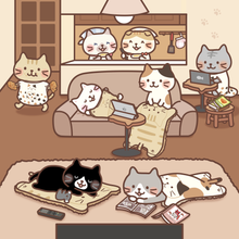  ふくふくにゃんこ 着るにゃんケット
