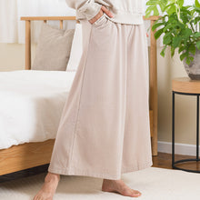  ハローマルシェ裏起毛ワイドパンツ

