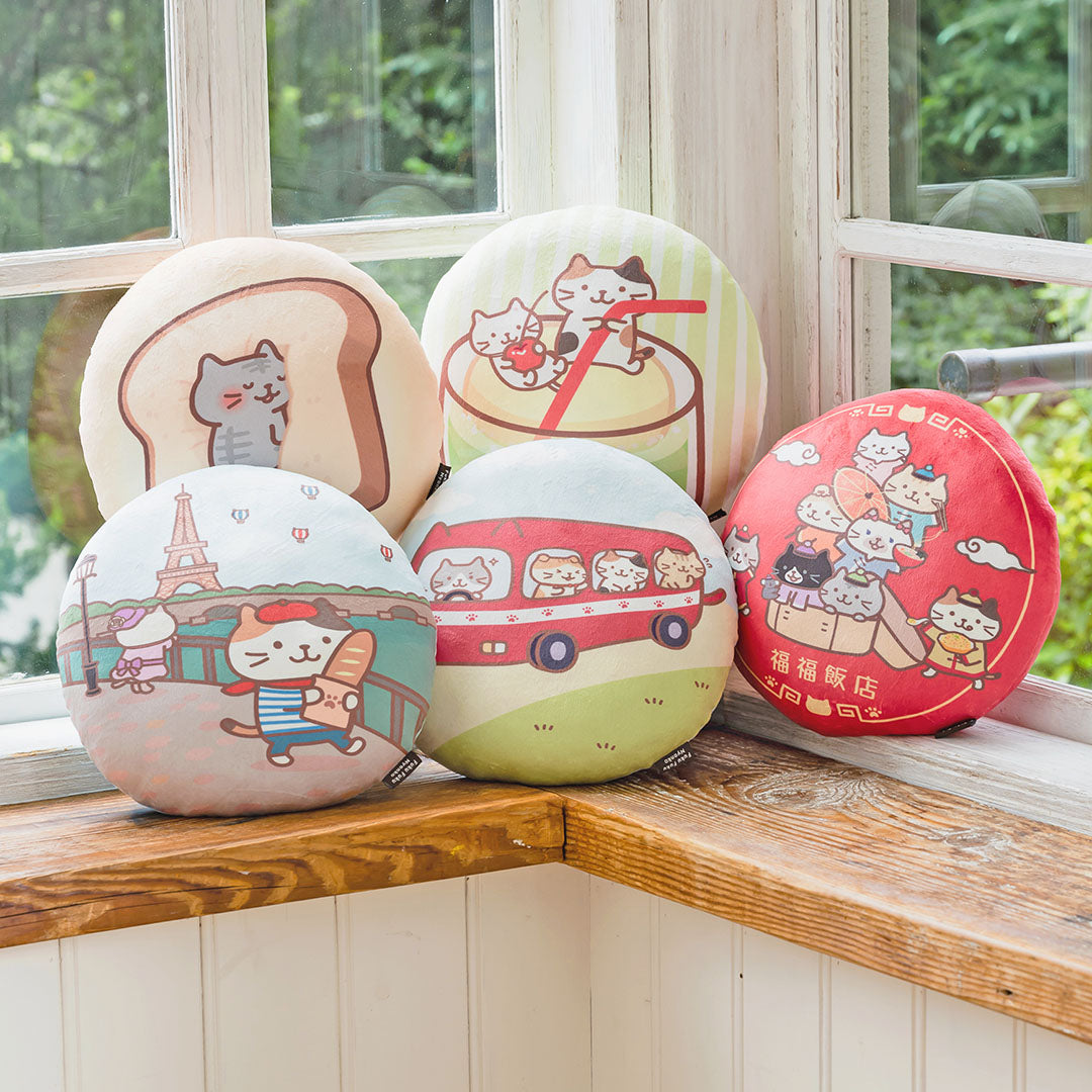Fuku Fuku Nyanko クッション – HAPiNS online shop