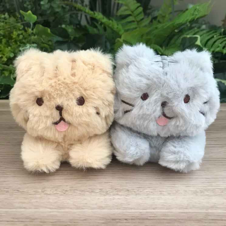 ふくふくにゃんこ ごろにゃんぬいぐるみ（サバ太・クロ助