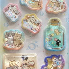  【予約販売】ふくふくにゃんこ ウォーターINシール セット
