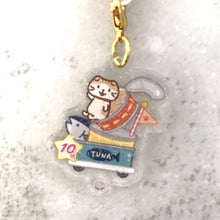  【予約販売】ふくふくにゃんこ 10周年記念3連キーホルダー

