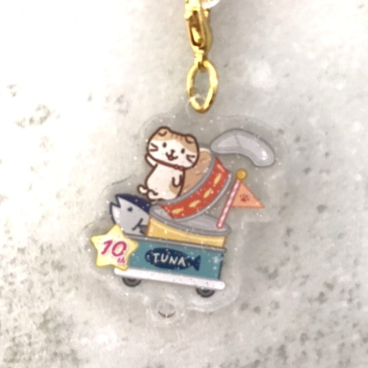 ふくふくにゃんこ 10周年記念3連キーホルダー – HAPiNS online shop