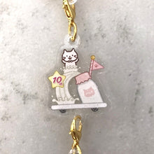  【予約販売】ふくふくにゃんこ 10周年記念3連キーホルダー
