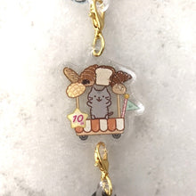  【予約販売】ふくふくにゃんこ 10周年記念3連キーホルダー

