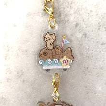  【予約販売】ふくふくにゃんこ 10周年記念3連キーホルダー
