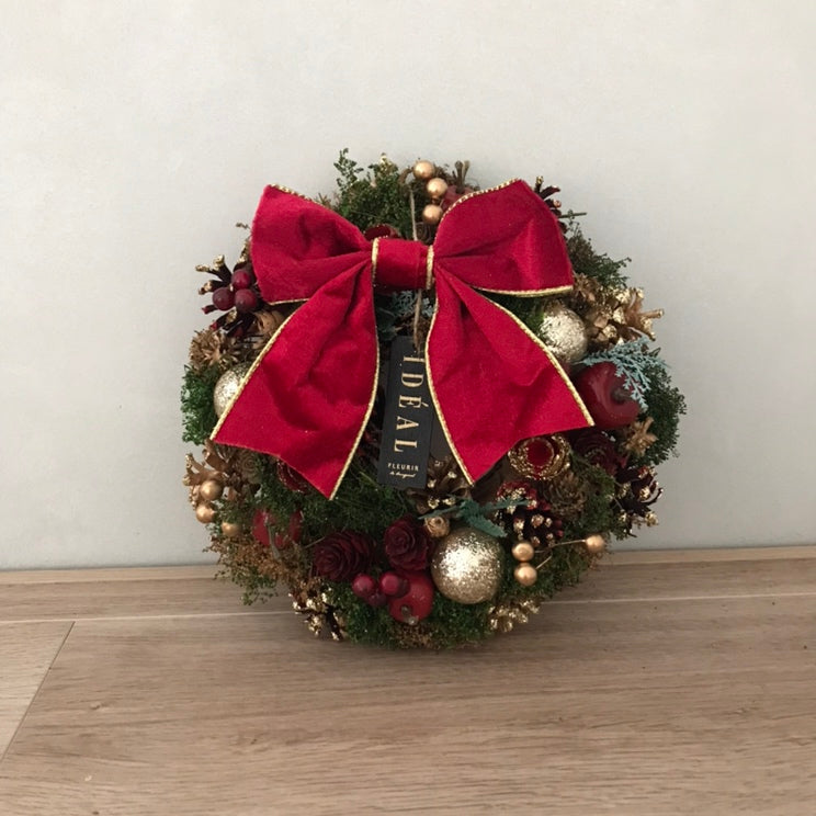 ▲あちゃちゅむ クリスマスリース ふくふくにゃんこ クリスマスリース – HAPiNS online shop
