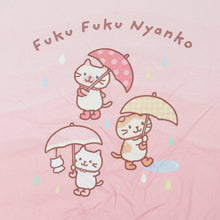  Fuku Fuku Nyankoプリント晴雨兼用折り畳み傘【WEB限定】
