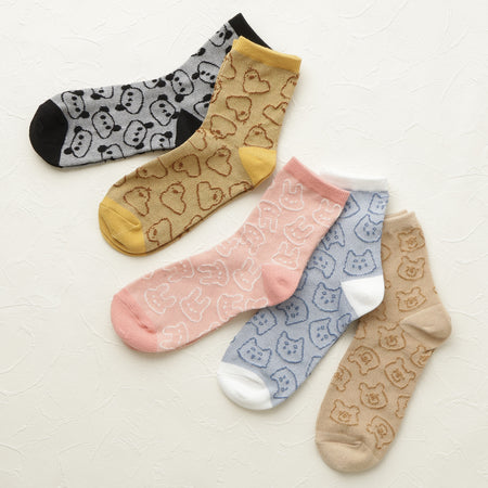 アニマルフロートクルーソックス