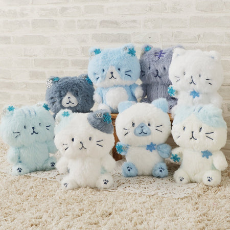 Fuku Fuku Nyankoスノーおすわりマスコット