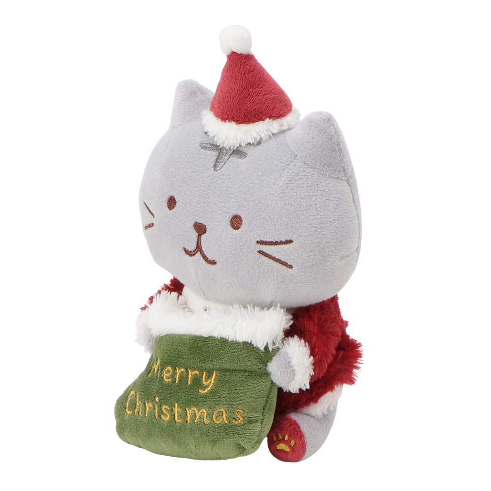 ふくふくにゃんこ クリスマスおすわりマスコット – HAPiNS online shop