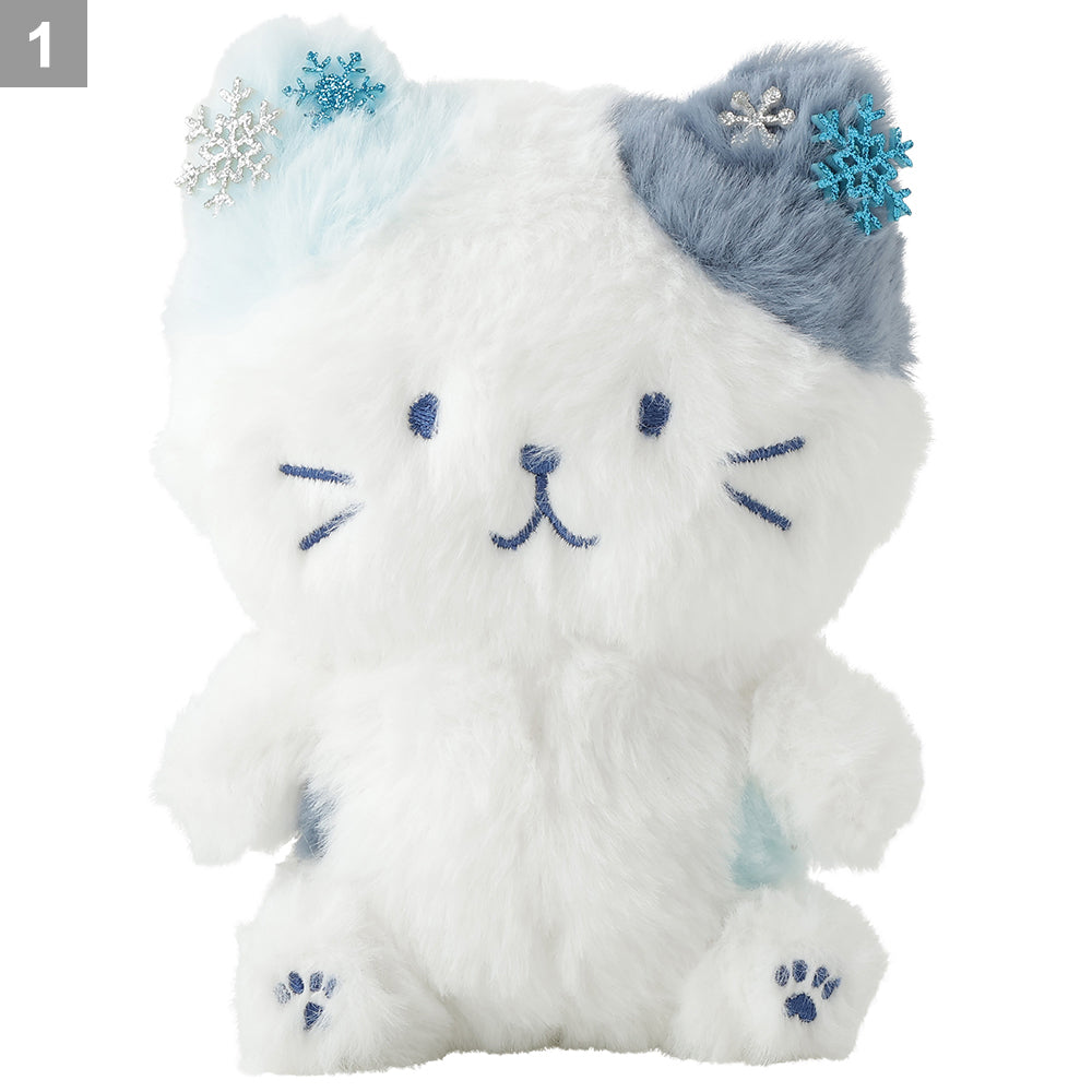 Fuku Fuku Nyankoスノーおすわりマスコット