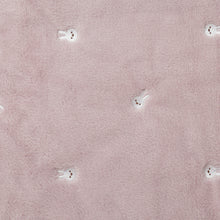 アニマル刺繍ブランケット
