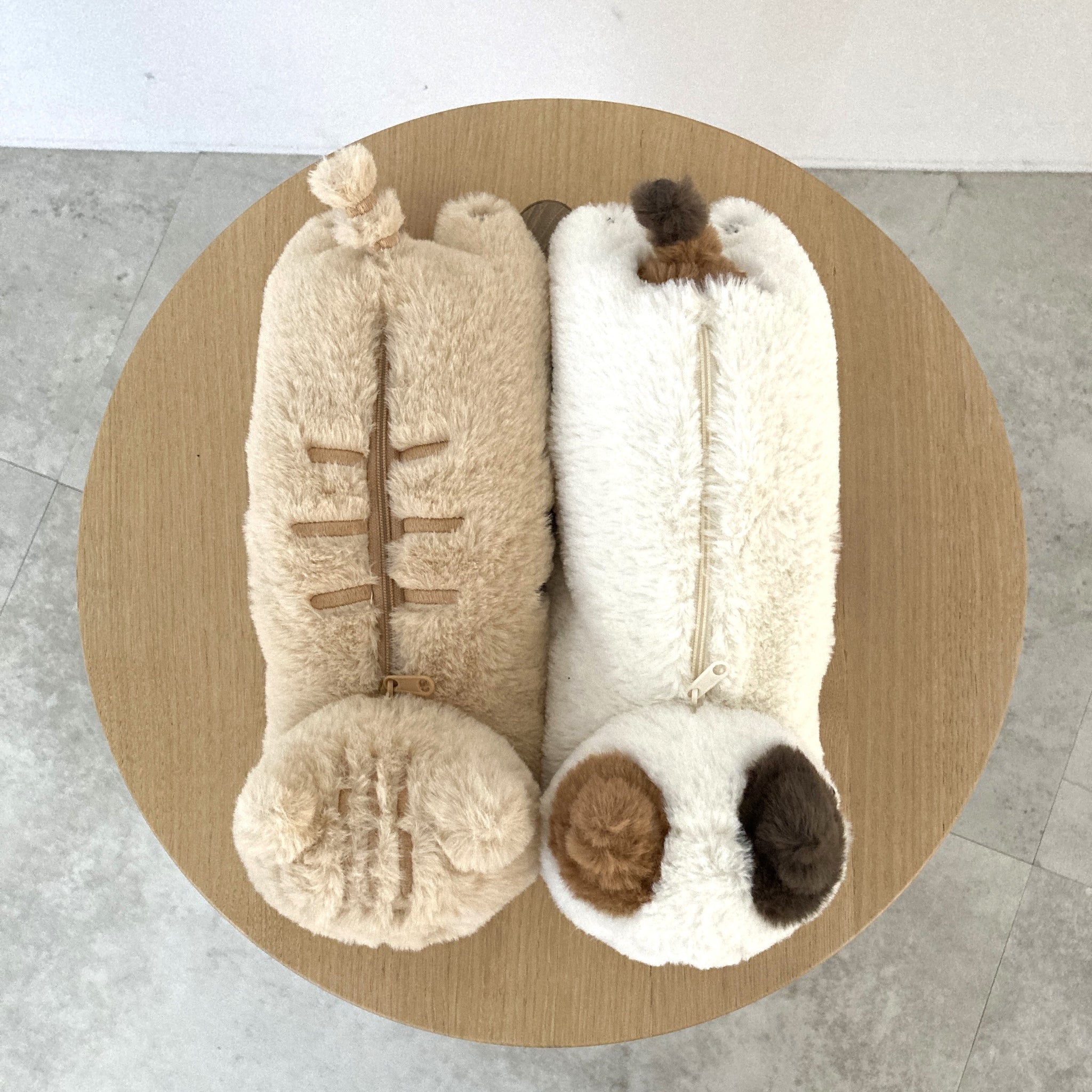 ふくふくにゃんこ ぬいぐるみペンポーチ（ミケランジェロ・チャチャ丸